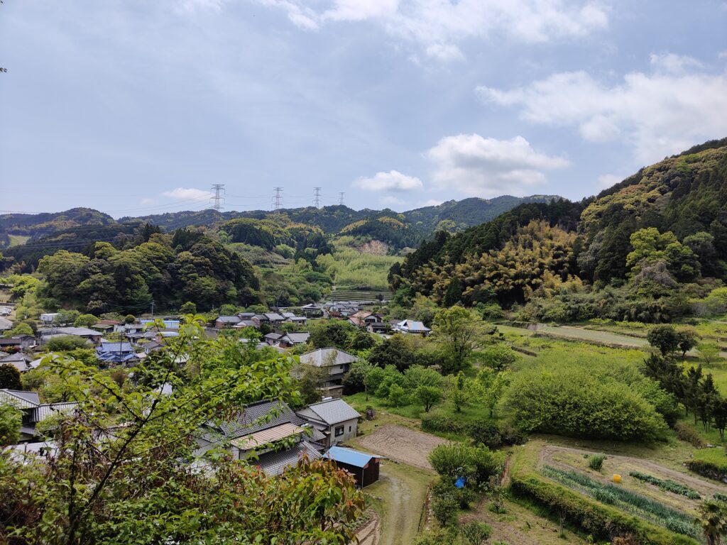 山里の眺め