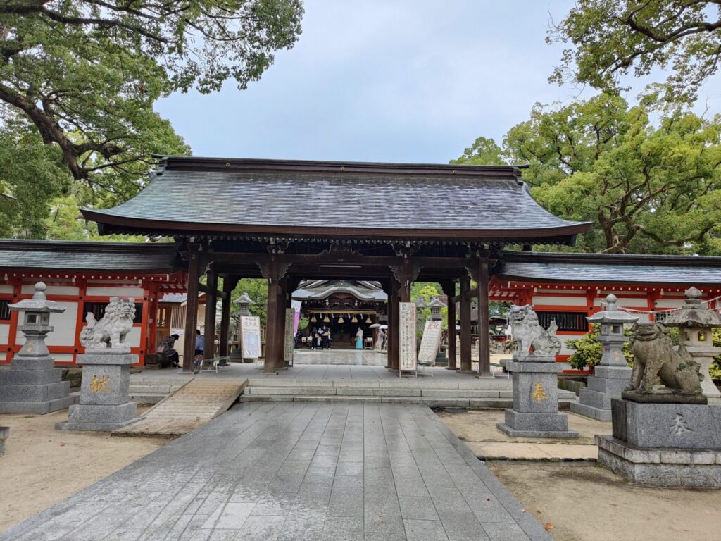 宇美八幡宮　中門