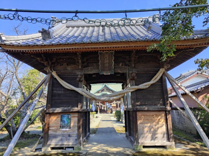 筑後乃国阿蘇神社中門