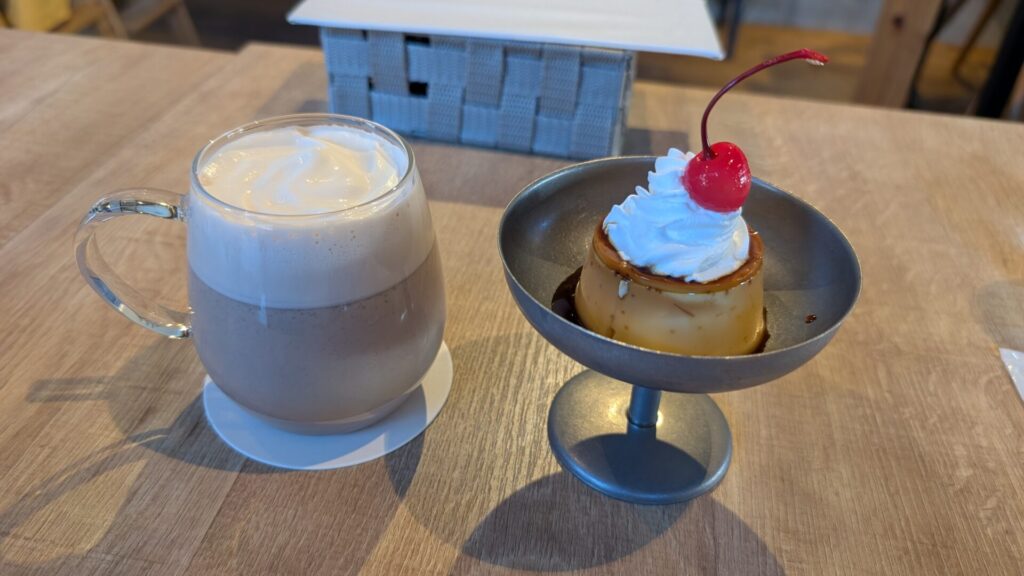 プリンとショコラミルク